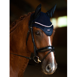 Touca anti-moscas Equestrian Stockholm Tecnologia moderna marinha Azul-marinho Touca anti-moscas Equestrian Stockholm Tecnologia moderna marinha Azul-marinho