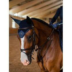 Touca anti-moscas Equestrian Stockholm Tecnologia moderna marinha Azul-marinho Touca anti-moscas Equestrian Stockholm Tecnologia moderna marinha Azul-marinho