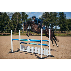 Touca anti-moscas Equestrian Stockholm Azul Mônaco Touca anti-moscas Equestrian Stockholm Azul Mônaco