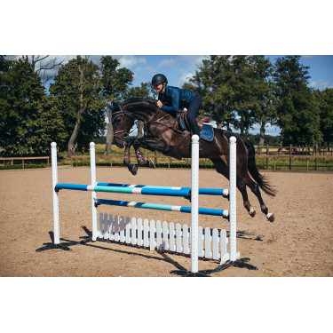 Touca anti-moscas Equestrian Stockholm Azul Mônaco Touca anti-moscas Equestrian Stockholm Azul Mônaco