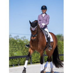 Capuz antimoscas Equestrian Stockholm com cancelamento de ruído Violeta escura