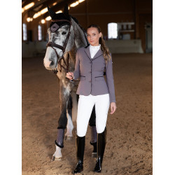 Capuz antimoscas Equestrian Stockholm com cancelamento de ruído Violeta escura