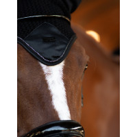 Capuz anti-moscas Equestrian Stockholm moderno Preto Capuz anti-moscas Equestrian Stockholm moderno Preto