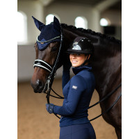 Capuz anti-moscas Equestrian Stockholm moderno Lagoon blush Azul