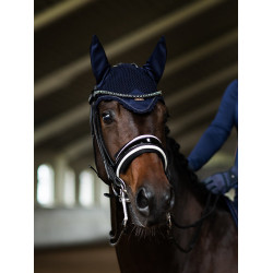 Capuz anti-moscas Equestrian Stockholm moderno Lagoon blush Azul