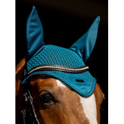 Capuz anti-moscas Equestrian Stockholm moderno Azul petróleo