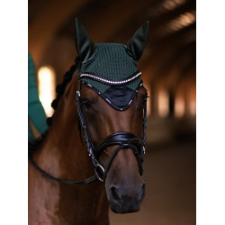 Capuz antimoscas Equestrian Stockholm Performance Verde sicômoro