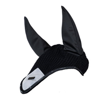 Touca antimoscas Reflective Equestrian Stockholm luminosa Preto brilhante Touca antimoscas Reflective Equestrian Stockholm luminosa Preto brilhante