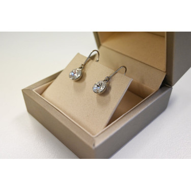 Brincos Equestrian Stockholm Crystal Timeless branco glimmer Brincos Equestrian Stockholm Crystal Timeless branco glimmer