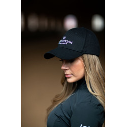 Boné Equestrian Stockholm Preto branco