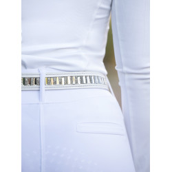 Cinto Equestrian Stockholm Branco perfeição
