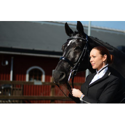 Meias de equitação Equestrian Stockholm Edição preta Preto