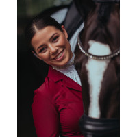 Meias de equitação Equestrian Stockholm Cristal Branco