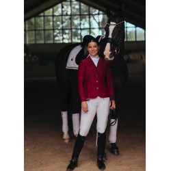 Meias de equitação Equestrian Stockholm Cristal Branco