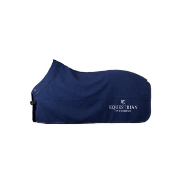 Manta de lã Equestrian Stockholm moderna e técnica Tecnologia moderna marinha