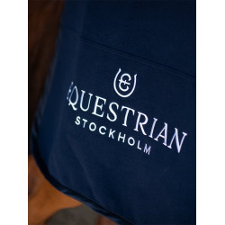 Manta de lã Equestrian Stockholm moderna e técnica Tecnologia moderna marinha