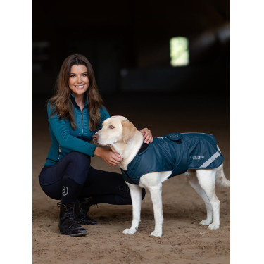 Capa impermeável para cão Equestrian Stockholm Pro Azul aurora Capa impermeável para cão Equestrian Stockholm Pro Azul aurora