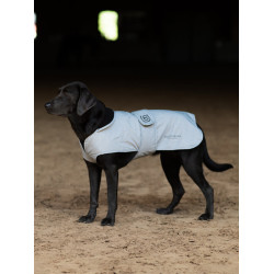 Manta para cão Equestrian Stockholm Reflective Preto brilhante