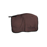 Capa de dorso quadrada Equestrian Stockholm em lã polar Edição preta Preto