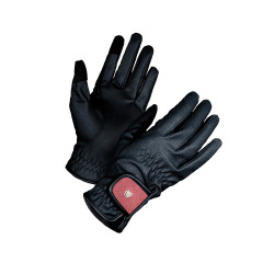 Luvas de equitação Equestrian Stockholm Motion Rosa âmbar Luvas de equitação Equestrian Stockholm Motion Rosa âmbar