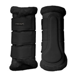 Guetes de dressage Equestrian Stockholm Todo preto