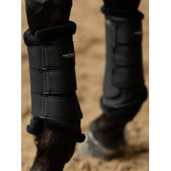 Guetes de dressage Equestrian Stockholm Todo preto