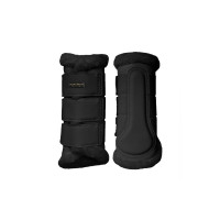 Guetes de dressage Equestrian Stockholm Preto dourado