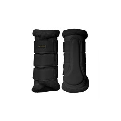 Guetes de dressage Equestrian Stockholm Preto dourado