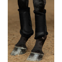 Guetes de dressage Equestrian Stockholm Preto dourado