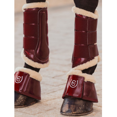 Guetes de dressage Equestrian Stockholm Bordéus Bordô Guetes de dressage Equestrian Stockholm Bordéus Bordô