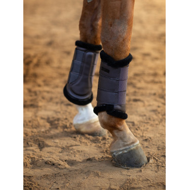 Guetes de dressage Equestrian Stockholm Violeta escura Guetes de dressage Equestrian Stockholm Violeta escura