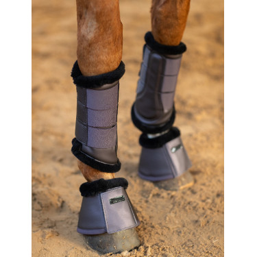 Guetes de dressage Equestrian Stockholm Violeta escura Guetes de dressage Equestrian Stockholm Violeta escura