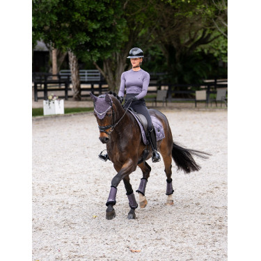 Guetes de dressage Equestrian Stockholm Violeta escura Guetes de dressage Equestrian Stockholm Violeta escura