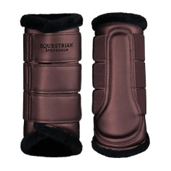 Guetes de dressage Equestrian Stockholm Brilho infinito Castanho