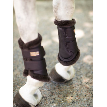 Guetes de dressage Equestrian Stockholm Noite sem lua Castanho