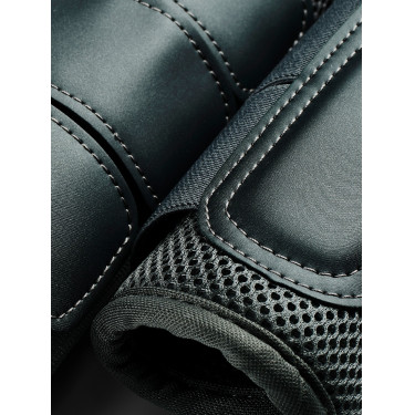 Guarnições de dressage Equestrian Stockholm em malha Avenida Verde