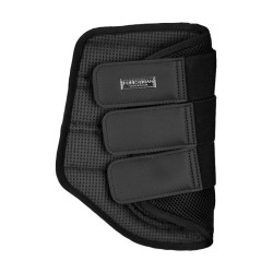 Guarnições de dressage Equestrian Stockholm em malha Edição Noir Preto Guarnições de dressage Equestrian Stockholm em malha Edição Noir Preto