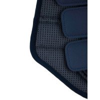 Guarnições de dressage Equestrian Stockholm em malha Azul‑meia‑noite Azul-marinho Guarnições de dressage Equestrian Stockholm em malha Azul‑meia‑noite Azul-marinho