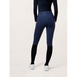 Legging de equitação Equestrian Stockholm Movement feminino Tudo marinho Azul-marinho Legging de equitação Equestrian Stockholm Movement feminino Tudo marinho Azul-marinho