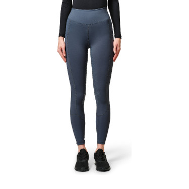 Legging de equitação Equestrian Stockholm Movement feminino Cinzento