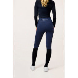 Legging de equitação Equestrian Stockholm Movement feminino Marinho Azul-marinho