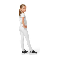 Legging de equitação Equestrian Stockholm Movement Young Rider Branco