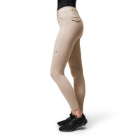 Legging de equitação Equestrian Stockholm Premium feminino Bege Legging de equitação Equestrian Stockholm Premium feminino Bege