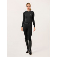 Legging de equitação Equestrian Stockholm Premium feminino Bege