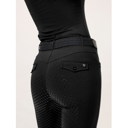 Legging de equitação Equestrian Stockholm Premium feminino Preto Legging de equitação Equestrian Stockholm Premium feminino Preto