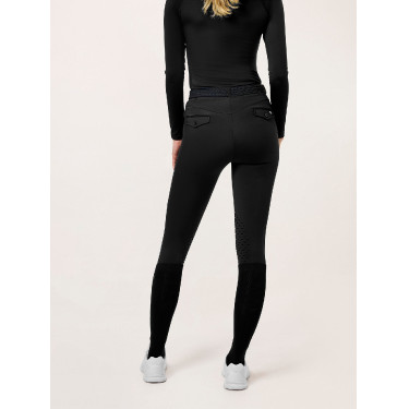 Legging de equitação Equestrian Stockholm Premium feminino Preto Legging de equitação Equestrian Stockholm Premium feminino Preto