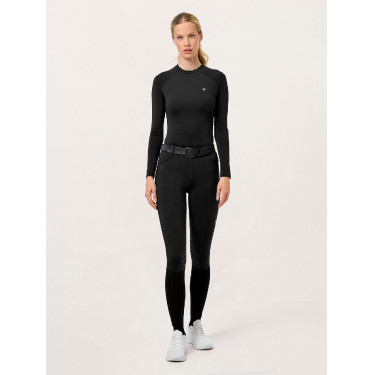Legging de equitação Equestrian Stockholm Premium feminino Preto Legging de equitação Equestrian Stockholm Premium feminino Preto