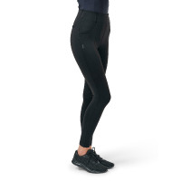 Legging de equitação Equestrian Stockholm Supreme feminino Todo preto