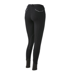 Calça Equithème Pro Antracite / branco Cinzento