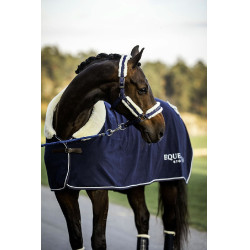Cabeção e guia Equestrian Stockholm com pelo Marinho Azul-marinho